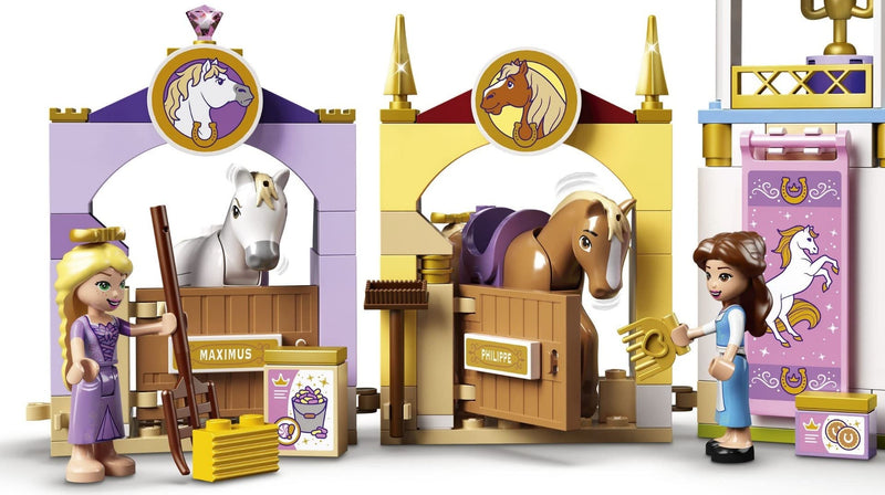 LEGO 43195 Disney Princess Belle and Rapunzel's Royal Stables