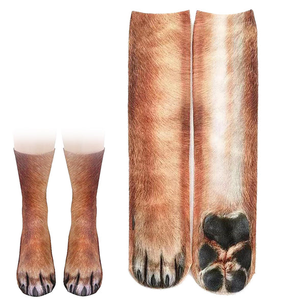 Funny Gifts for Women Men Funny Dog Paw Socks Dog Lovers Gifts Novelty Socks Chihuahua Gifts Cocker Spaniel Gifts for Women