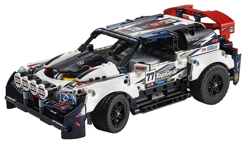 LEGO 42109 Technic CONTROL+ App-Controlled Top Gear Rally Car Model Building Set, RC Racing Car Toy