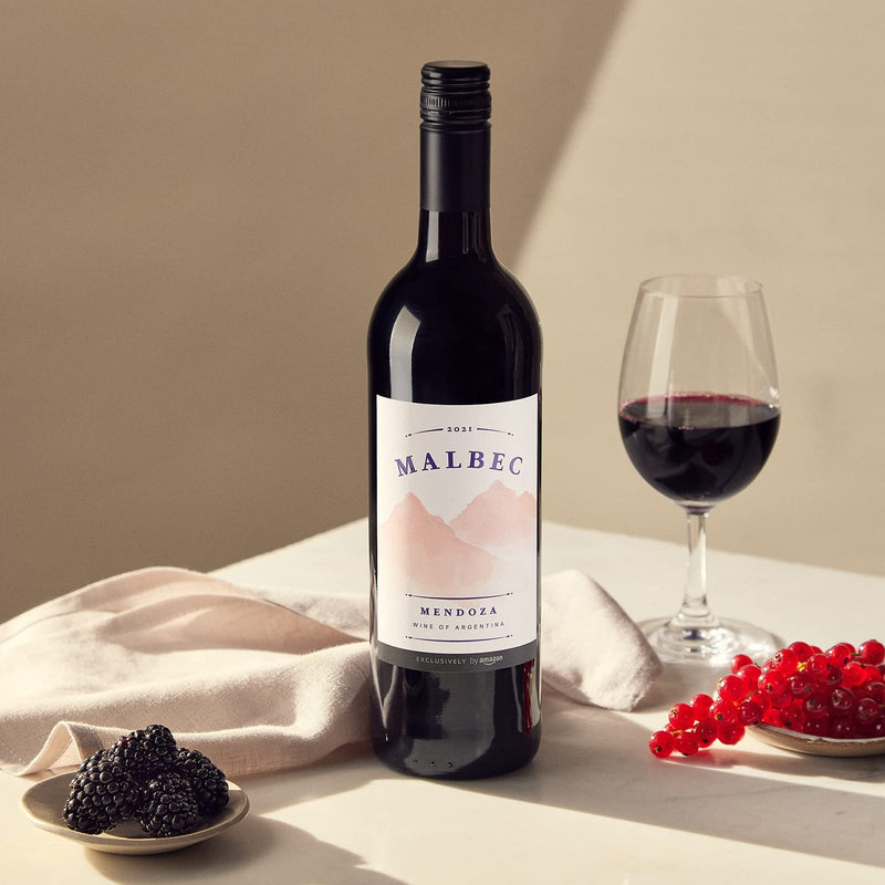 by Amazon Argentinian Malbec, Red Wine, 75cl, Case of 6