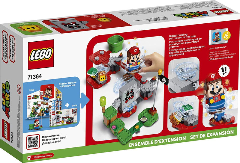 LEGO 71364 Super Mario Whomp’s Lava Trouble Expansion Set Buildable Game