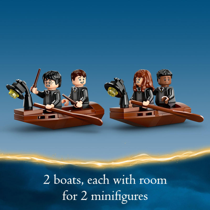 LEGO Harry Potter Hogwarts Boat House Building Toy - Harry Potter Toys for Kids, Girls & Boys, Age 8+ - Gifts for Christmas - W/ 5 Minifigures - 76426