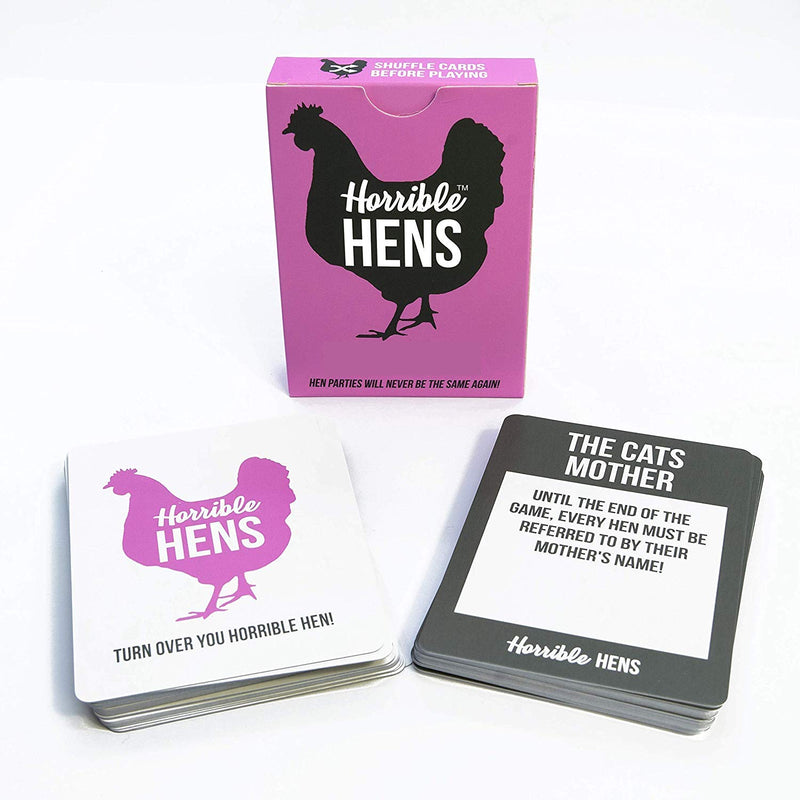 Horrible Hens - Hen Party Game - The Ultimate Forfeit Dare Challenge Hen Doo Game