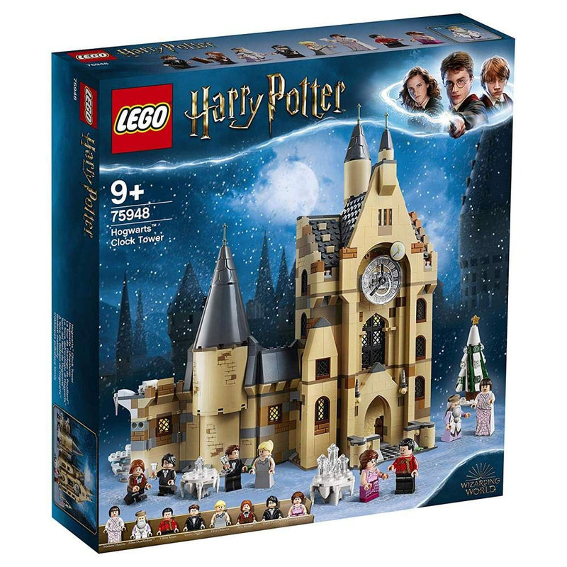 LEGO Harry Potter Hogwarts Clock Tower 75948 Build and Play Tower Set with Harry Potter Minifigures, Popular Harry Potter Gift and Playset with Ron Weasley, Hermione Granger and more (922 Pieces)