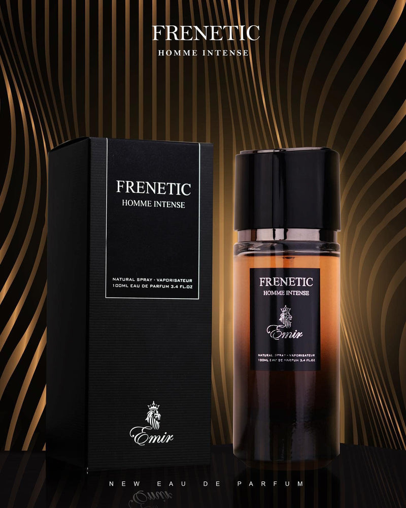Frenetic Emir 80ml Eau de Parfum Fragrance EDP Paris Corner Perfumes (FRENETIC HOMME INTENSE)