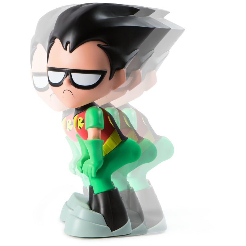 DC Comics Teen Titans Go! Booty Scooty Robin, Dancing Figure with Music, Press-Activated, Collectible Toy for Kids Aged 4 and Up