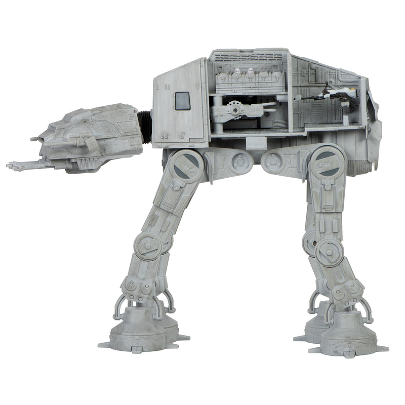 Star Wars Micro Galaxy Squadron AT-AT Walker - 10-Inch Assault Class Vehicle with Five 1-Inch Micro Figure Accessories