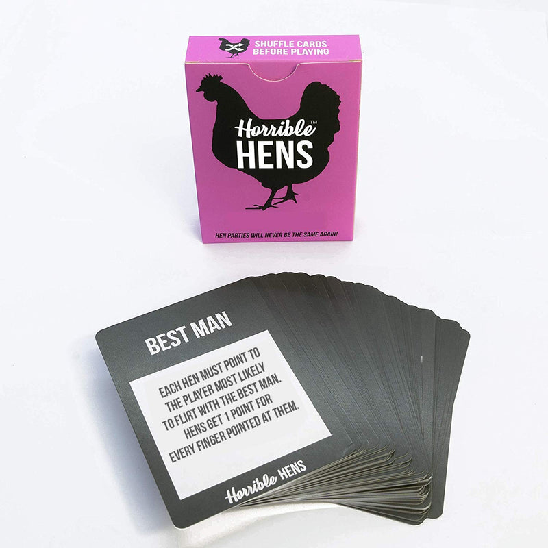 Horrible Hens - Hen Party Game - The Ultimate Forfeit Dare Challenge Hen Doo Game