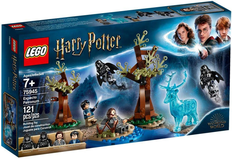 LEGO 75945 Harry Potter Expecto Patronum Set with 4 Minifigures and Patronus Stag Figure