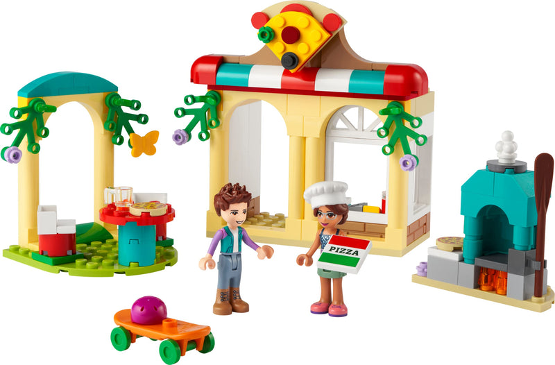 LEGO Friends Heartlake City Pizzeria 41705 Building Kit; Includes Friends Characters Olivia and Ethan; Pizza-Play Creative Gift for Kids Aged 5+ (144 Pieces)