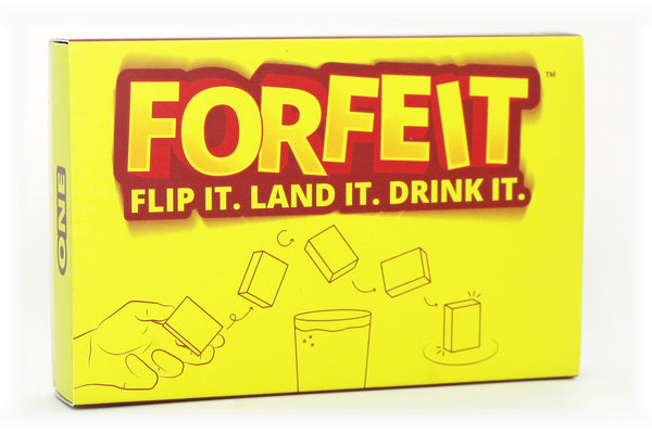 Forfeit - Retro Party Drinking Games Adults, Family Groups and Couples - Christmas Secret Santa Gifts Men Women New Years Easter Freshers Student Uni - Gift Guide