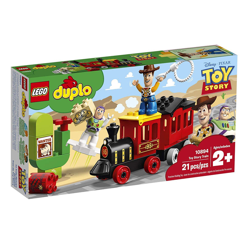 LEGO DUPLO Disney Pixar Toy Story Train 10894 Building Blocks (21 Piece), New 2019