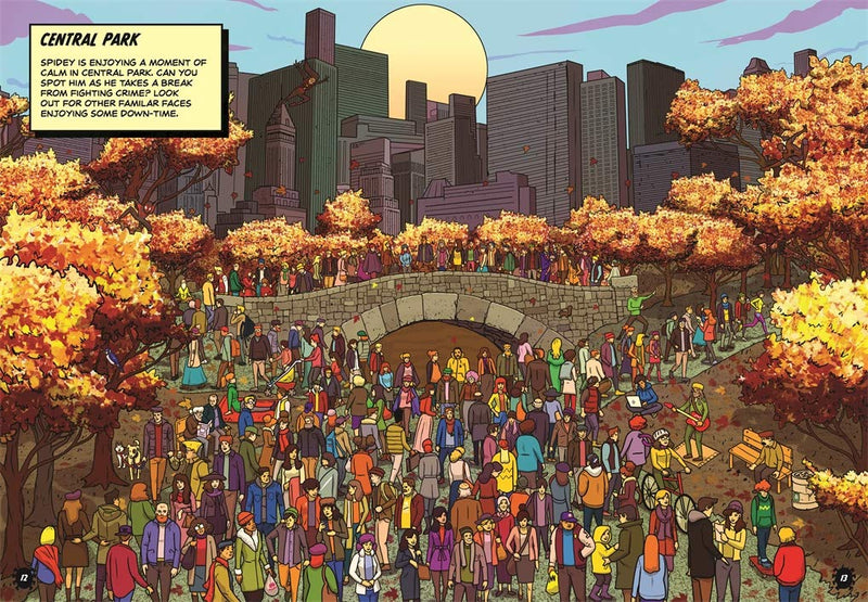 Where's Spidey?: A Marvel Spider-Man search & find book