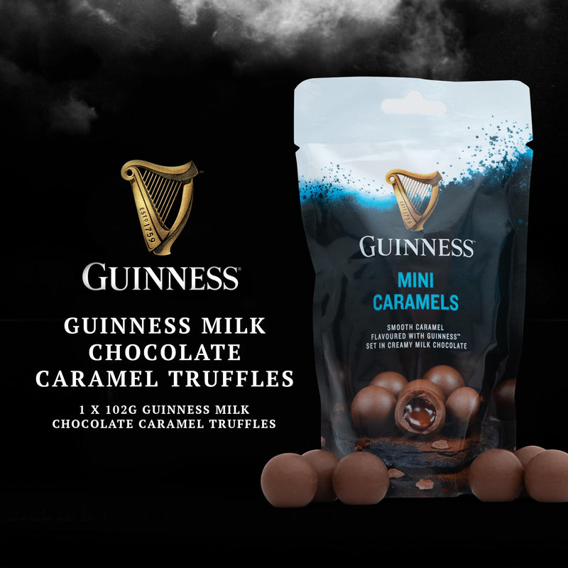 Guinness Gifts for Men, Beer Gift Set - Official Guinness 500ml and Pint Glass, Chocolate & Fudge Hampers & Gourmet Gifts - Alcohol Gift Sets for Men, Gifts for Him, Dad Birthday Gifts, Christmas - Gift Guide