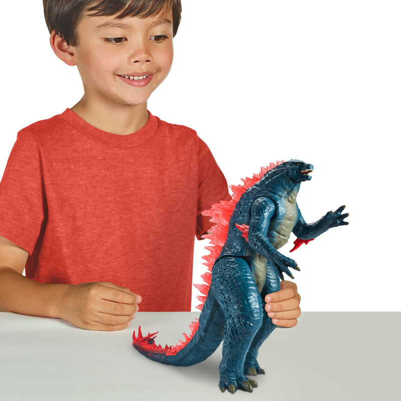 Godzilla x Kong: The New Empire, 11-Inch Giant Godzilla Action Figure Toy, Iconic Collectable Movie Character, Limited Edition Packaging Inspired by Hollow Earth Landscape, Suitable for Ages 4 Years+