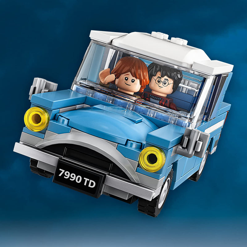 LEGO 75968 Harry Potter 4 Privet Drive House and Ford Anglia Car Toy, Wizarding World Gifts for Kids, Girls & Boys with Dobby Figure and Dursley Family