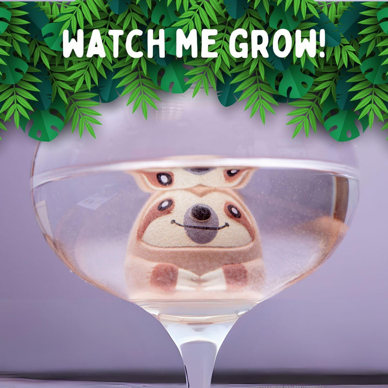Boxer Gifts Grow a Sloth Toy - Kids Christmas Stocking Fillers - Children's Sloth Gifts - Boys & Girls Birthday Presents - Pass The Parcel Prize - Gift Guide