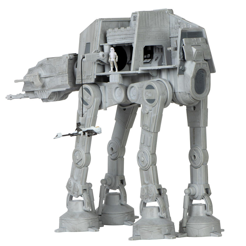 Star Wars Micro Galaxy Squadron AT-AT Walker - 10-Inch Assault Class Vehicle with Five 1-Inch Micro Figure Accessories