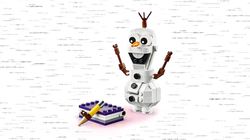 LEGO 41169 Disney Frozen II Olaf the Snowman Brick Built Figure,for 6 years and up, Princess' Elsa and Anna Collection