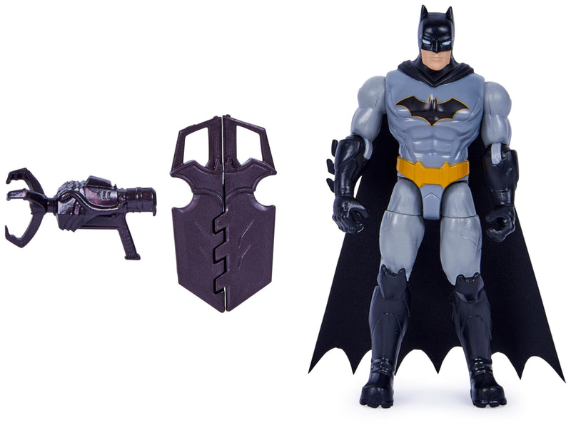 DC Comics, Batman and Robin vs. The Joker and King Shark, 4-inch Action Figures, Kids Toys for Boys and Girls Ages 3 and Up