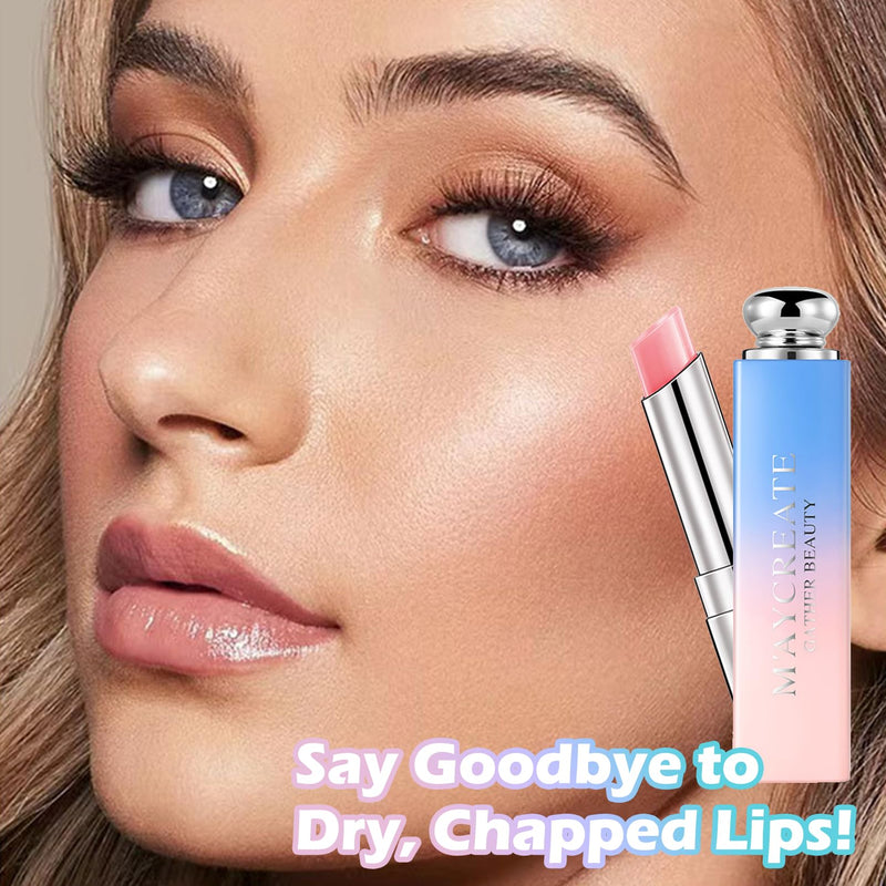 3Packs Colour Changing Lip Balm, Tinted Lip Balm Jelly Lipstick Nutritious Moisturizer Lip Balm Natural Lip Protection Lip Repair Gifts For Teenage Girl (3pcs) - Gift Guide
