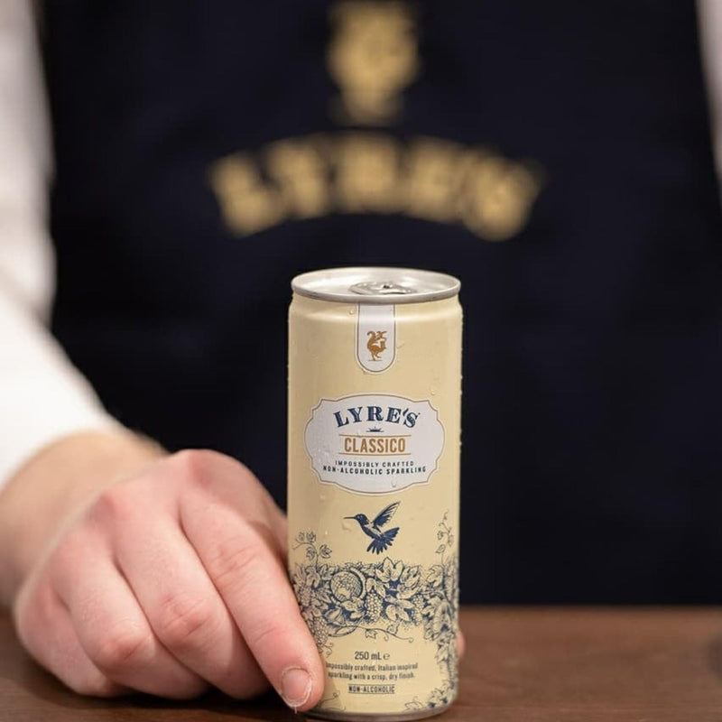 Lyre's Non Alcoholic Spirits Classico - Ready to Drink Case of 24 - Award Winning Alcohol Free Drinks & Spirits