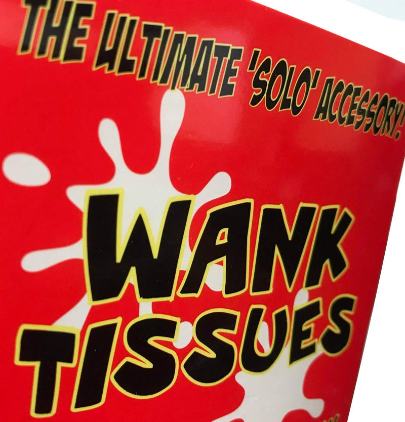 Wank Tissues - Funny Birthday Gifts for Men Him Novelty Joke Prank Gag Valentines Gifts for Boyfriend Dad