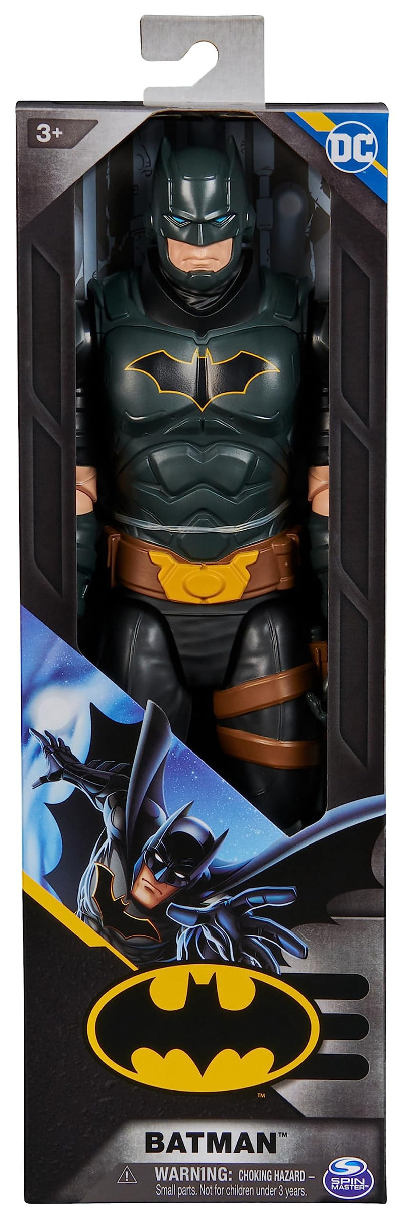 DC Comics, Batman Action Figure, 30cm, Kids’ Toys for Boys and Girls, Ages 3+