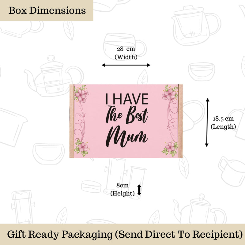 Tea Gift Set Hamper For Mum | Luxury Mummy Gifts For Women Including Afternoon, Breakfast & Earl Grey Tea With Border Biscuits & Almond Thins | Ideal Mum Gift - Gift Guide