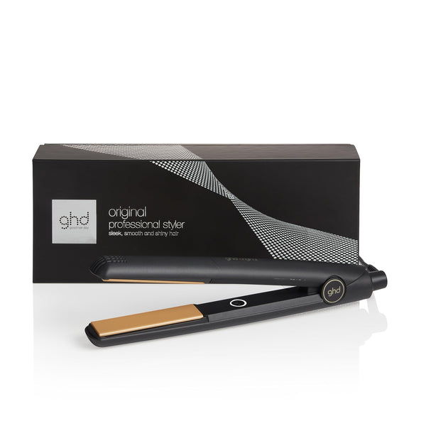 ghd Original Hair Straightener & Styler (Upgraded) - For Sleek, Smooth & Soft Hair with Enhanced Shine, No Extreme Heat Damage - For All Hair Types - (UK Plug) - Gift Guide