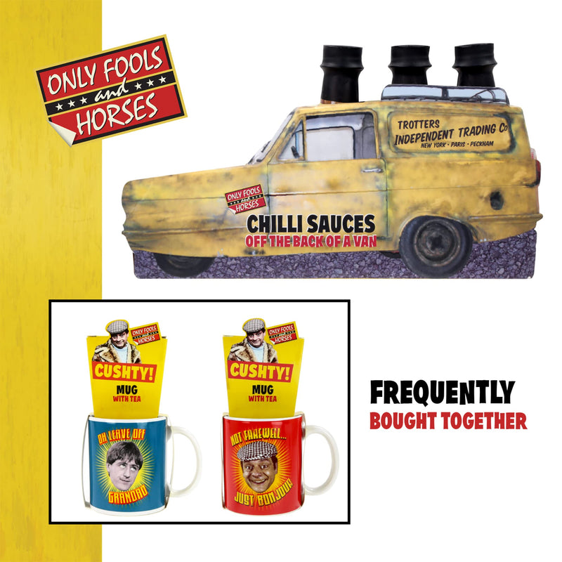 Kimm & Miller Only Fools and Horses Hot Sauce Gift Set - Novelty Chilli Sauce Gifts for Men with 3 x 45ml Bottles - Great Mens Gift Set & Dad Birthday Gifts