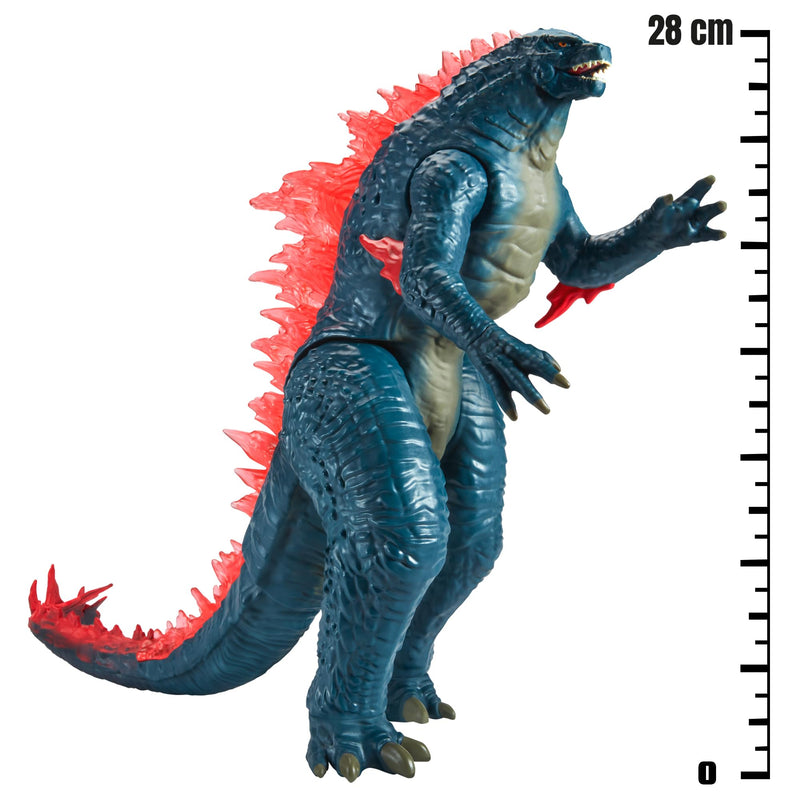 Godzilla x Kong: The New Empire, 11-Inch Giant Godzilla Action Figure Toy, Iconic Collectable Movie Character, Limited Edition Packaging Inspired by Hollow Earth Landscape, Suitable for Ages 4 Years+