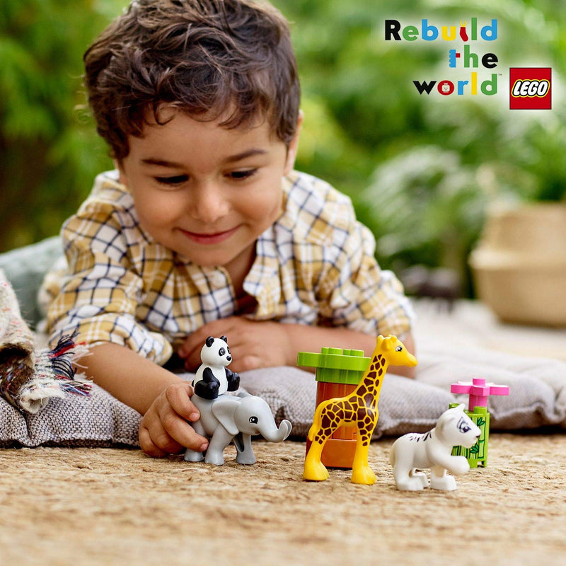 LEGO 10904 DUPLO Town Baby Animals Toys for Toddlers 2-5 Years old