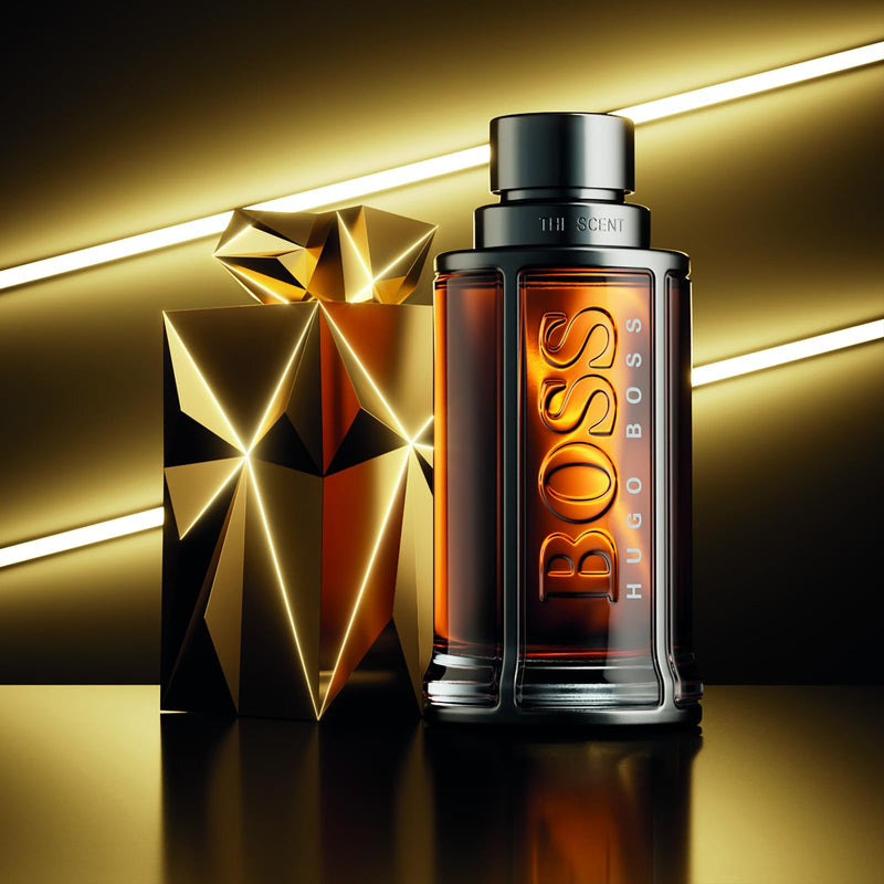 BOSS Men's 2 Piece BOSS The Scent Festive Giftset including an Eau de Toilette 50ml and Spray Deodorant 150ml