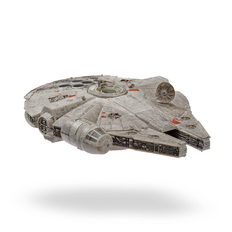 Star Wars Micro Galaxy Squadron Millennium Falcon - 9-Inch Assault Class Vehicle with Four 1-Inch Micro Figure Accessories