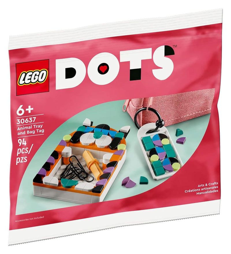 LEGO DOTS Animal Tray and Bag Tag 30637 Polybag