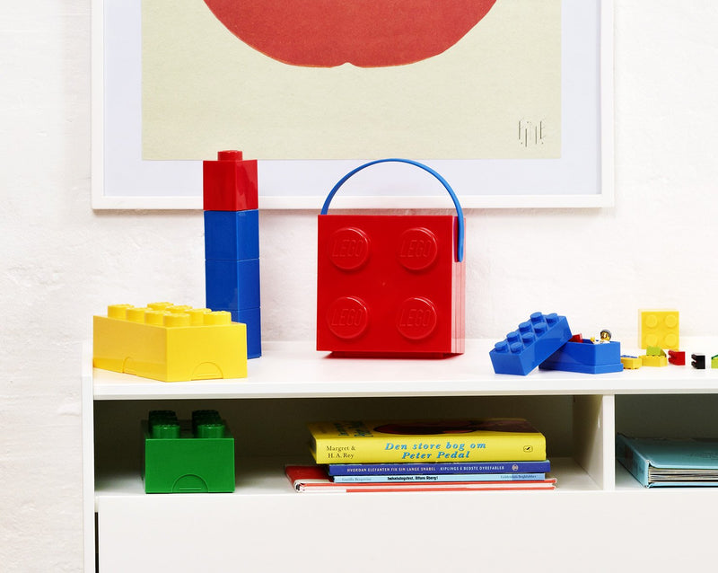 Room Copenhagen, LEGO Mini Box - 1.8 x 3.6 x 1.7 in - Brick 8, Black