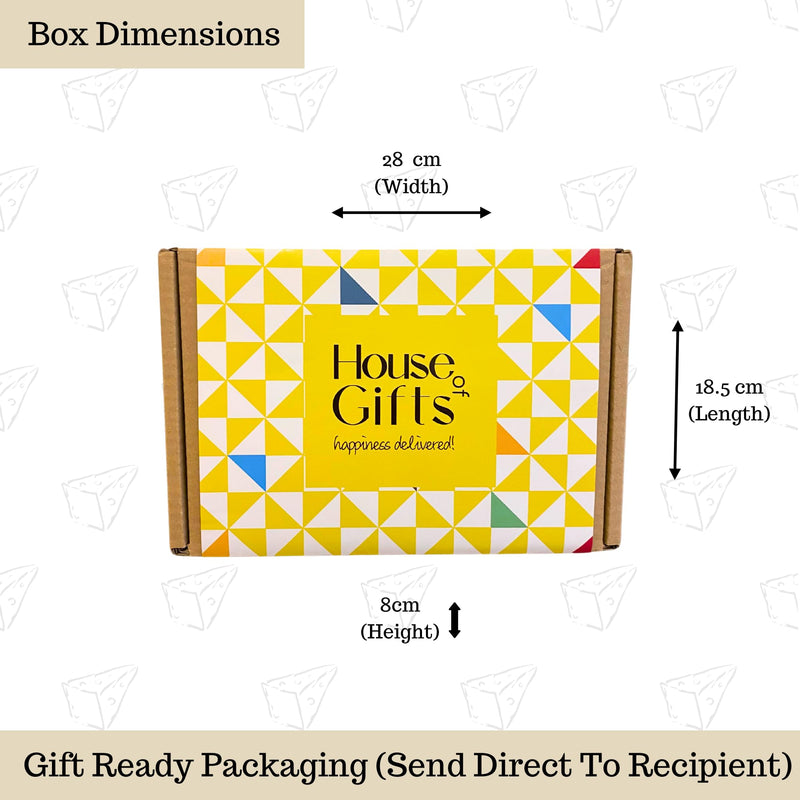 Cheese Hamper Gift Set Including Smoked Cheeder & English Chedder 200g Truckles With Sourdough Crackers & Chutney Varieties | Cheese Lovers Gift - Gift Guide