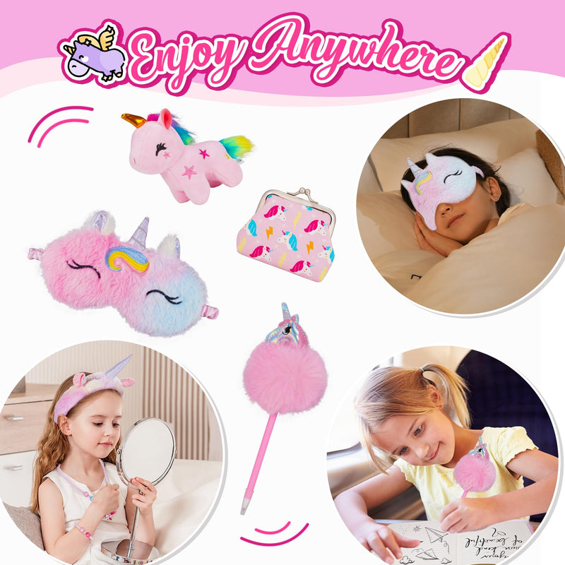 HappyKidsClub Unicorn Gifts for Girls, Birthday Gifts for Girls Toys Age 3-12 Year Old Girls Gifts for 4-12 Year Olds Girls Birthday Presents Toys for 3-14 Year Old Girls Christmas Xmas Gifts for Kids - Gift Guide