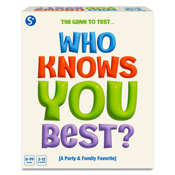 Skillmatics Card Game - Who Knows You Best, Family Party Game for Boys, Girls, Kids, Teenagers and Adults, Fun for Game Night, Thanksgiving, Gifts for Ages 8, 9, 10 and Up