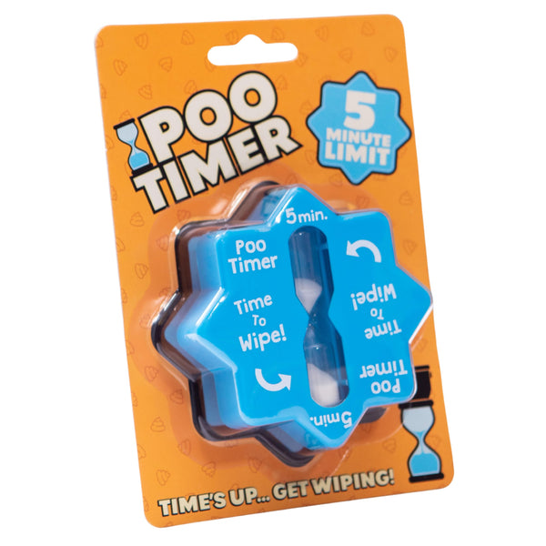 Boxer Gifts Poo Timer - Funny Gifts For Men - Joke Dad Boyfriend Husband Presents - Novelty Stocking Fillers For Him, Blue - Gift Guide