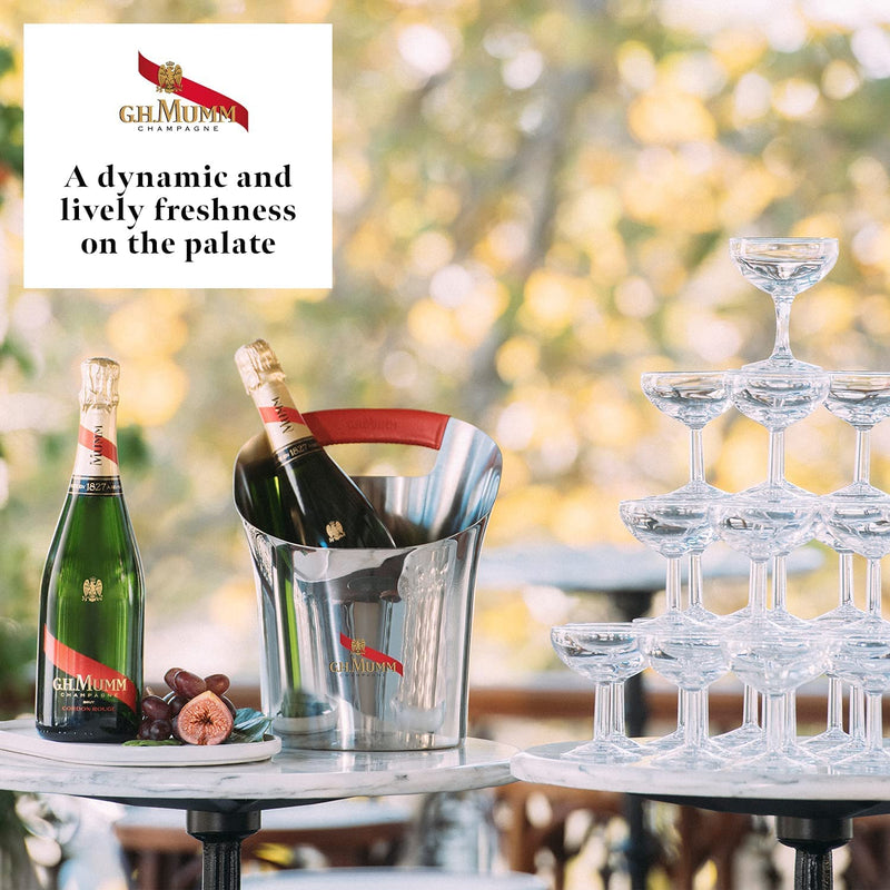 G.H. Mumm Cordon Rouge Non Vintage Champagne with Gift Box, 75 cl