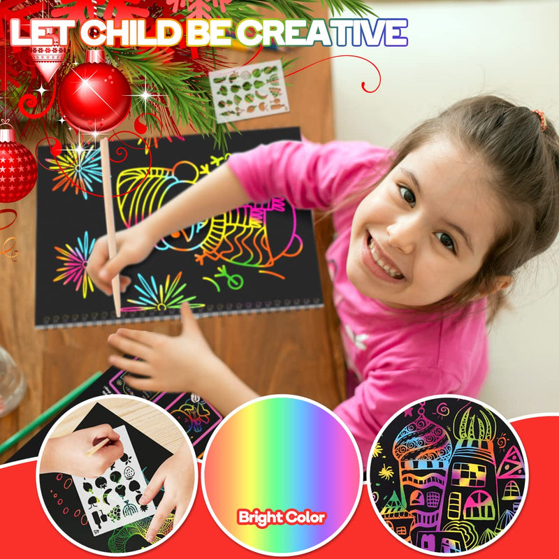 3-10 Year Old Girls Gifts, Scratch Art Unicorn Gifts for Girls Toys for 3-12 Year Old Girls Toys Age 3-12 Easter Gifts for Kids Gifts for 3-9 Year Old Girls Birthday Presents Craft Kits for Kids Toys - Gift Guide