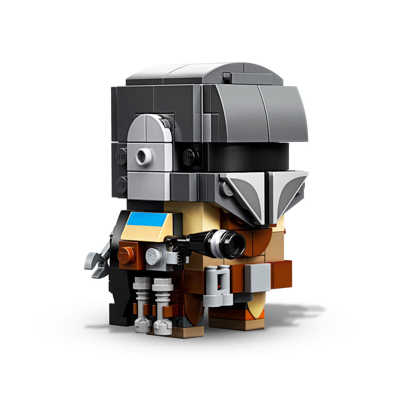 LEGO BrickHeadz Star Wars The Mandalorian & The Child 75317 Building Kit, Fun Building Toy for Kids and Any Star Wars Fan Featuring Buildable The Mandalorian and The Child Figures (295 Pieces)