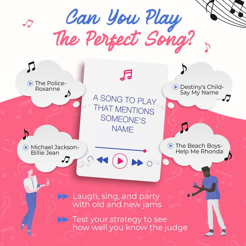 Game That Song - Fun Music Games for Game Night, Exciting Board Games for Adults - Perfect Adult Games and Party Games, Great Gifts for Music Lovers, Couples Game, Stocking Stuffers for Adults