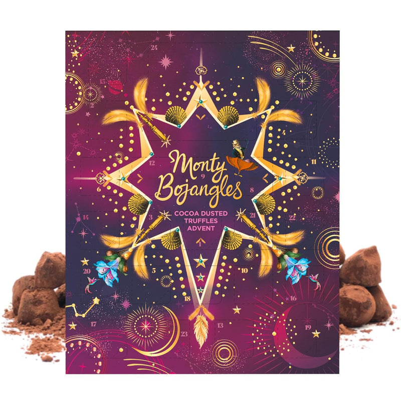 Monty Bojangles Enchanting Winter Nights Advent Calendar 2024 Chocolate Truffles (235g), Gifts For Chocolate Lovers With Delicious Truffles, Luxury Christmas Advent Calendar - Gift Guide
