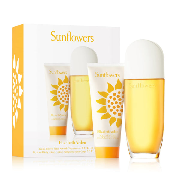 Elizabeth Arden SUNFLOWERS Eau de Toilette 100ml 2-piece Gift Set, fragrance gifting for women