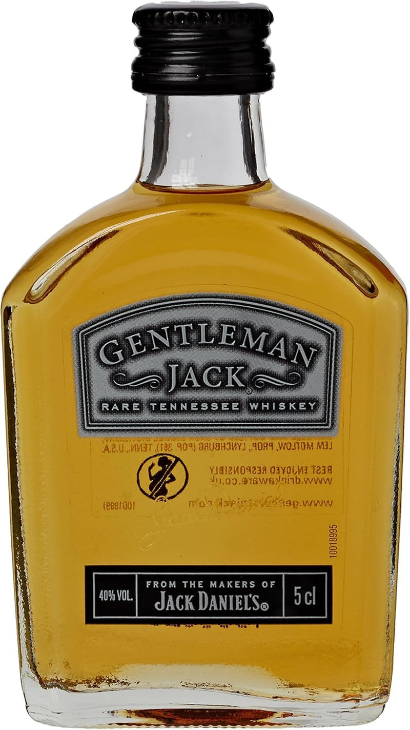 Personalised JD Premium Alcohol Gift Hamper Basket with Engraved Glass Gift Set For Dad & Grandad on his Birthday & Christmas | 40th Birthday Gift | 40% vol