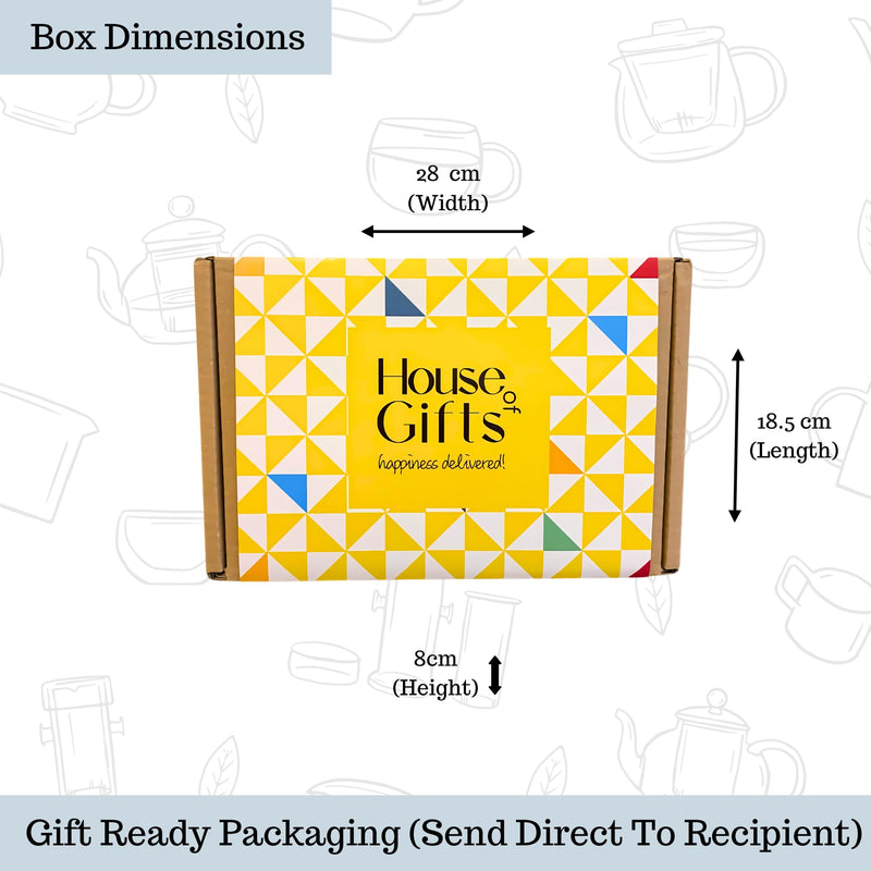 Biscuits Gift Set With Scottish Shortbread & Fine English Tea Git Set | Inluding 8 Biscuits, 28 Shortbread Pieces & 40 Breakfast Tea Bags | Birthday Gift for Mum, Dad, Grandparents - Gift Guide