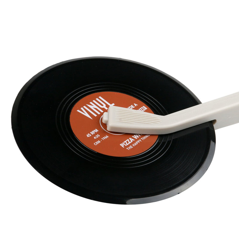 Pizza Wheel Cutter Vintage Vinyl Record - Novelty Gifts for Men Pizza Wheel Cutter Slicer - Novelty Gifts - Quirky Kitchen Aid - Gadgets for Men - Unique Gadget - Pizza Oven Accessories - by TRIXES